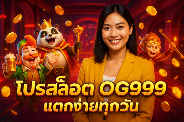 โปรสล็อต OG999 แตกง่ายทุกวัน