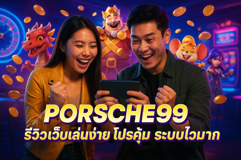 PORSCHE99 รีวิวเว็บเล่นง่าย โปรคุ้ม ระบบไวมาก